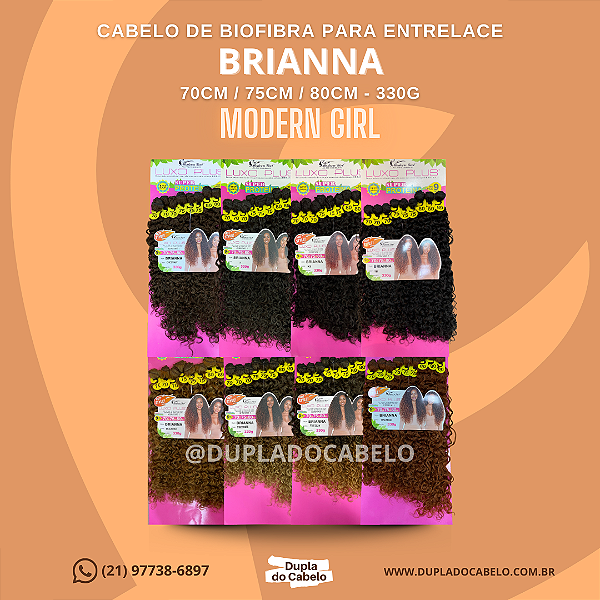 Cabelo Brianna Modern Girl - 330g