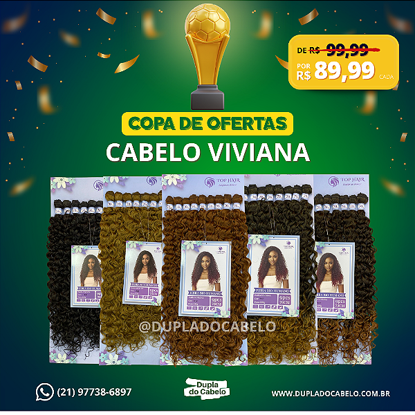 Cabelo Viviana Top Hair - 320g