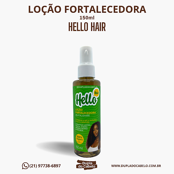 Loção Fortalecedora Hello Hair - 150ml