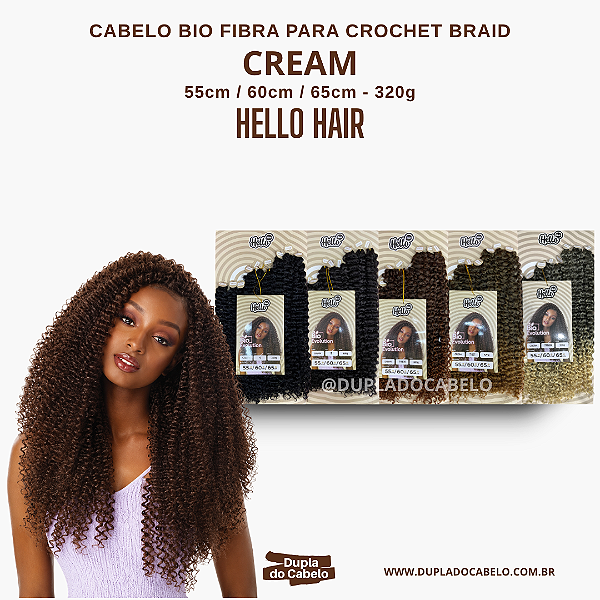 Cabelo Cream Hello Hair - 320g