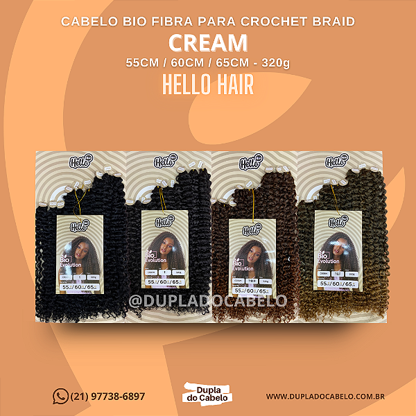 Cabelo Cream Hello Hair - 320g