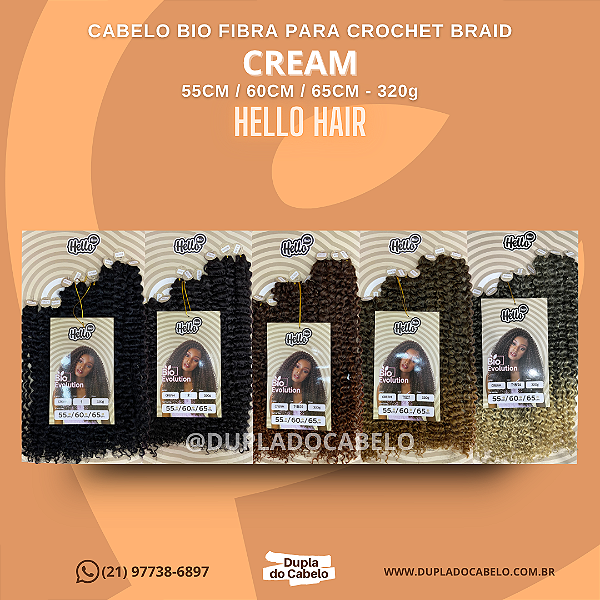 Cabelo Cream Hello Hair - 320g