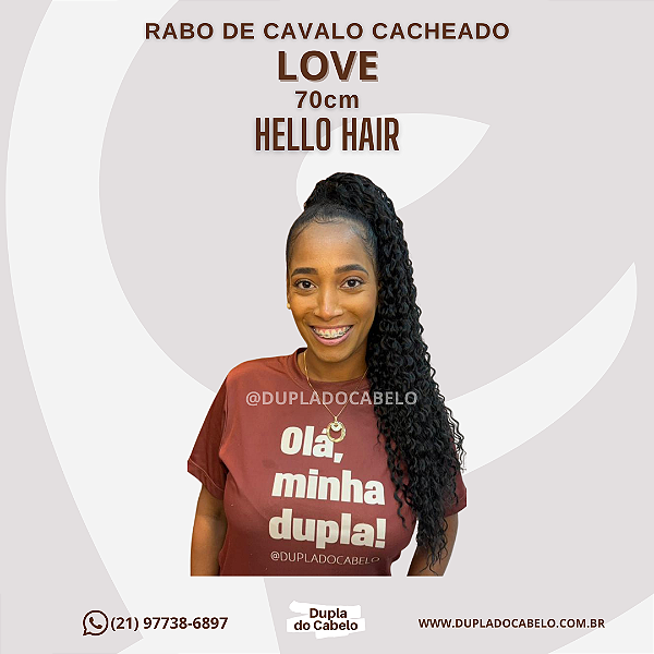 Rabo de Cavalo Love - Hello Hair