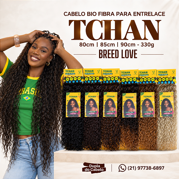Cabelo Tchan Breed Love - 330g