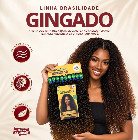 Cabelo Gingado Breed Love - 300g