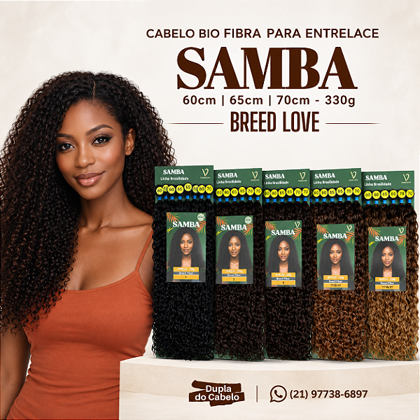 Cabelo Samba Breed Love - 300g