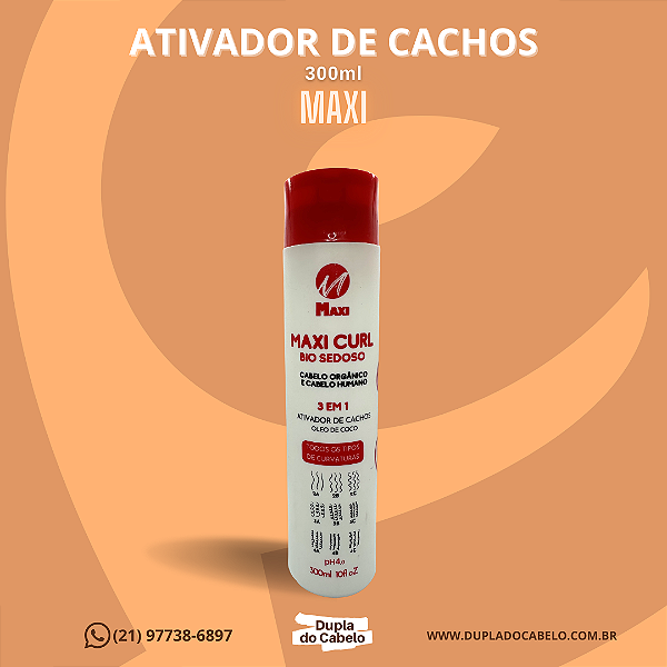Ativador de Cachos Maxi - 300ml
