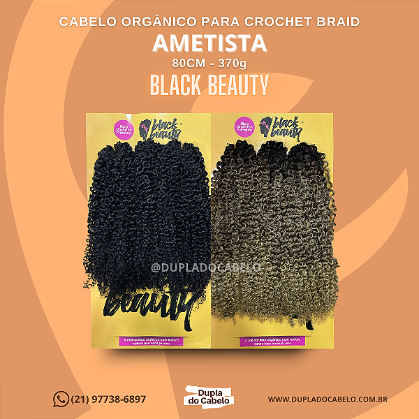 Cabelo Ametista Black Beauty - 370g