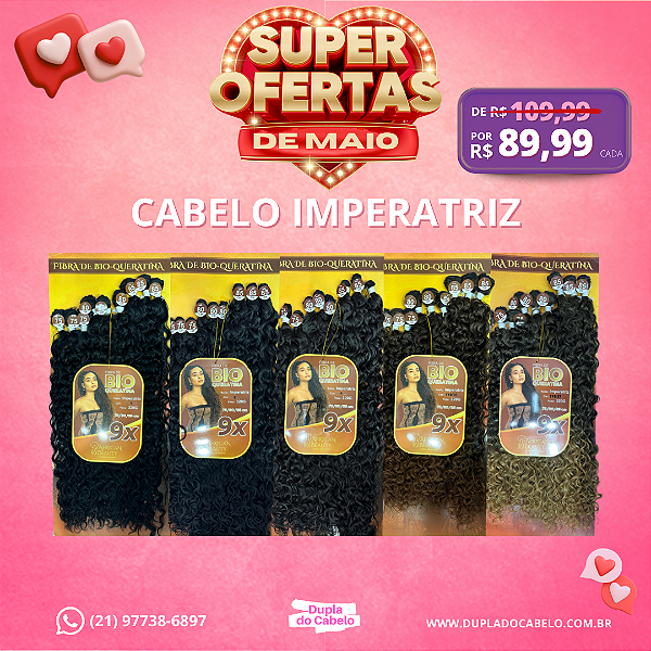Cabelo Imperatriz African Beauty - 320g