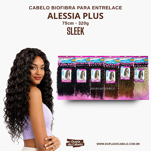 Cabelo Alessia Plus Sleek - 320g