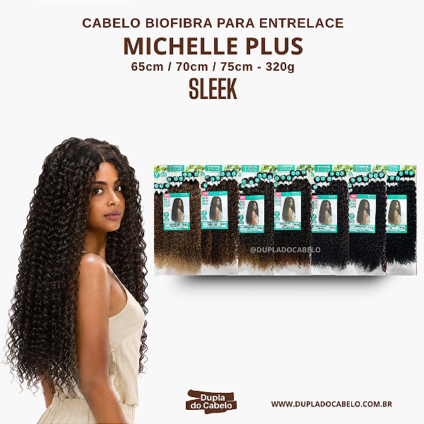 Cabelo Michelle Plus Sleek - 320g