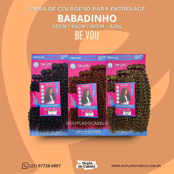 Cabelo Babadinho Be You - 320g