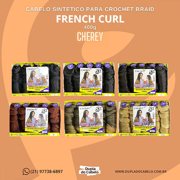 French Curl Cherey - 400g