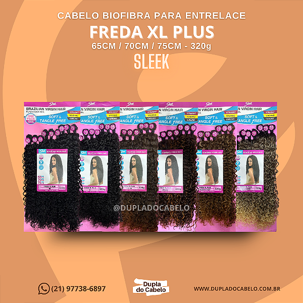 Cabelo Freda XL Plus Sleek - 320g
