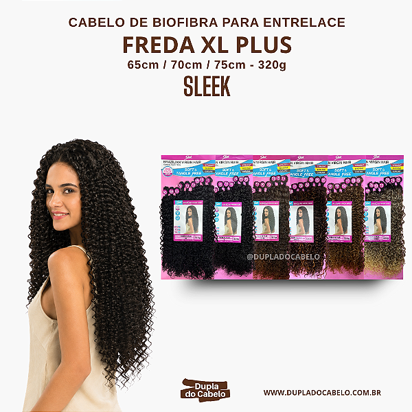 Cabelo Freda XL Plus Sleek - 320g