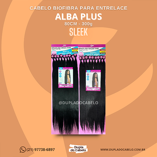 Cabelo Alba Plus Sleek - 300g