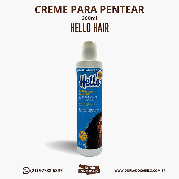 Creme para Pentear Hello Hair - 300ml