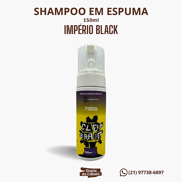 Shampoo Spray Império Black - 150ml