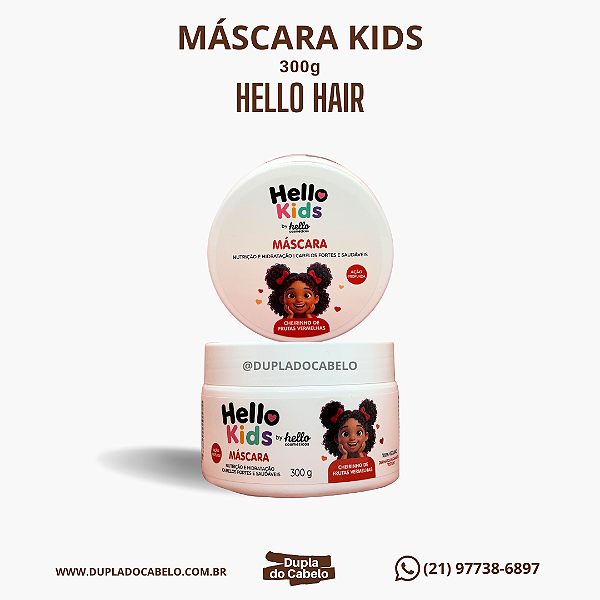 Máscara Kids Hello Hair - 300g