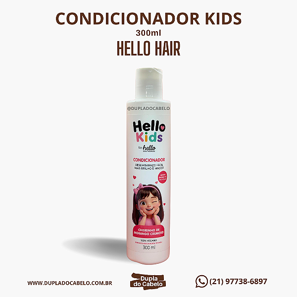 Condicionador Kids Hello Hair - 500g