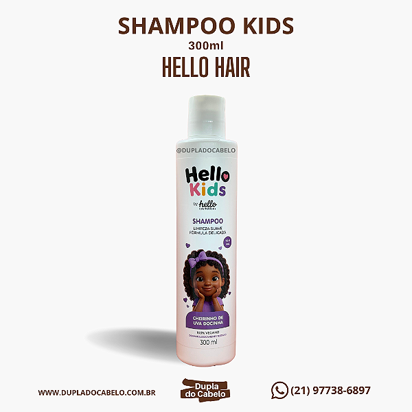Shampoo Kids Hello Hair - 300ml