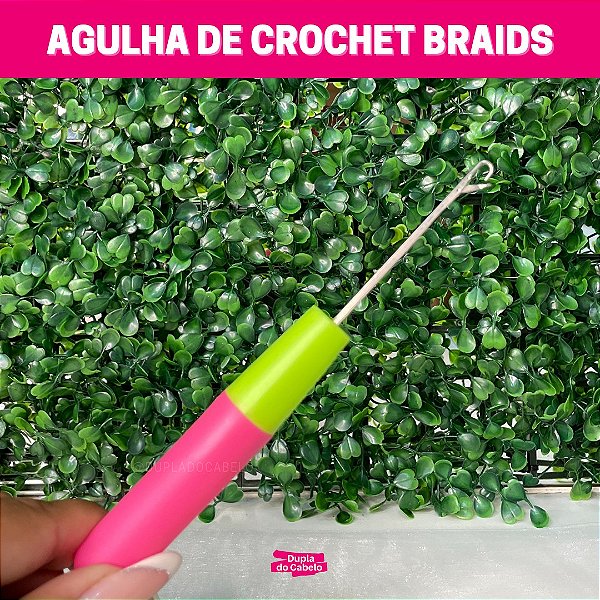 Agulha de Crochet Braid