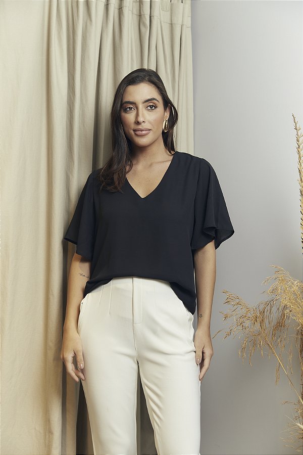 BLUSA ISADORA PRETO