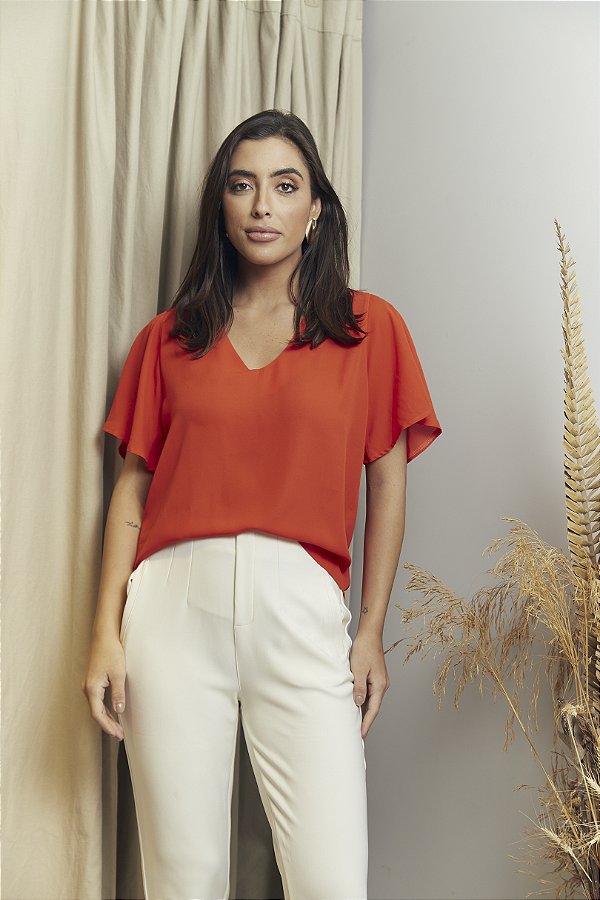 BLUSA ISADORA LARANJA