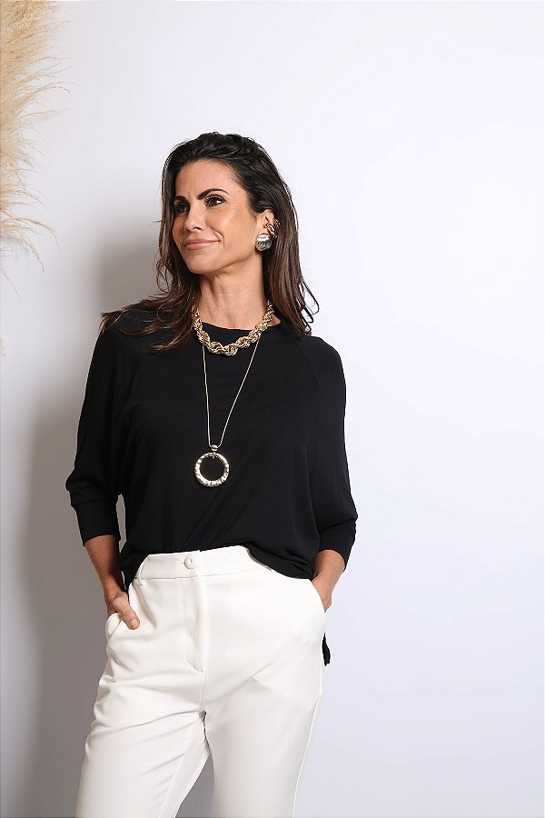 BLUSA BELINA PRETO