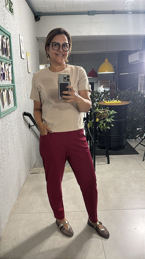 BLUSA ROMANA BEGE