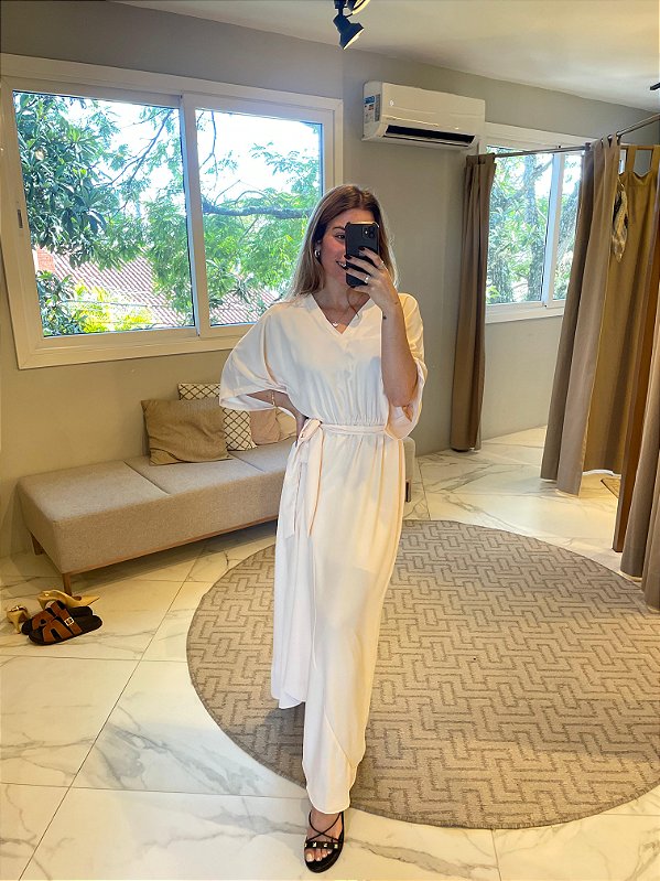 VESTIDO BIA MANTEIGA