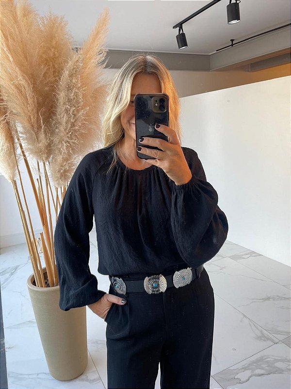 BLUSA ISABEL PRETO