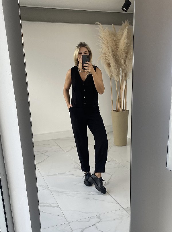 CALÇA DOMINIQUE PRETA