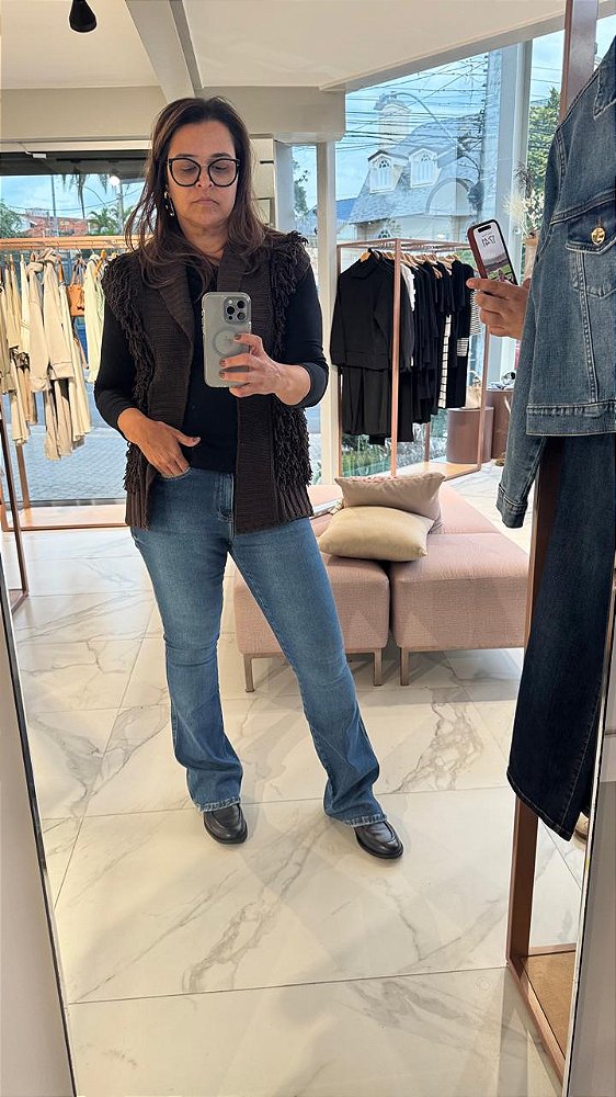 CALÇA FLARE GRETA JEANS