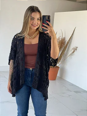 KIMONO SERENA PRETO