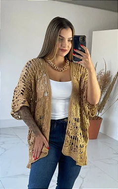 KIMONO SERENA CARAMELO