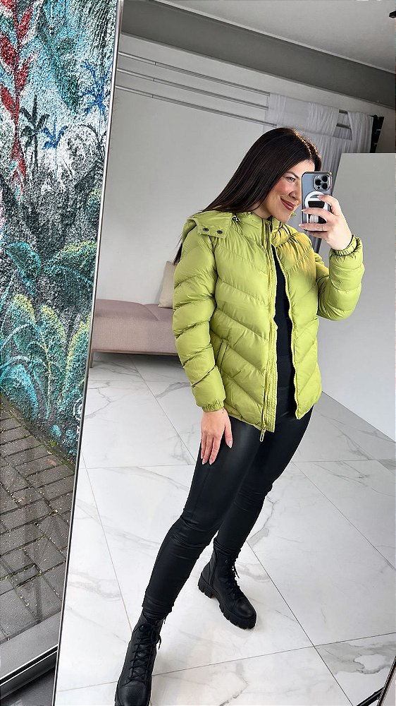 JAQUETA PUFFER ANA VERDE