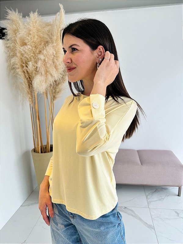 BLUSA RAFAELA AMARELO