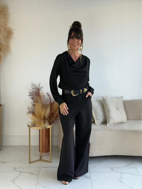 CALÇA MARJORIE PRETA