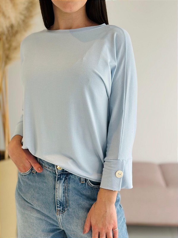 BLUSA RAFAELA AZUL BEBE