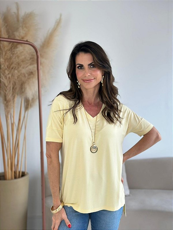 BLUSA EVA AMARELO