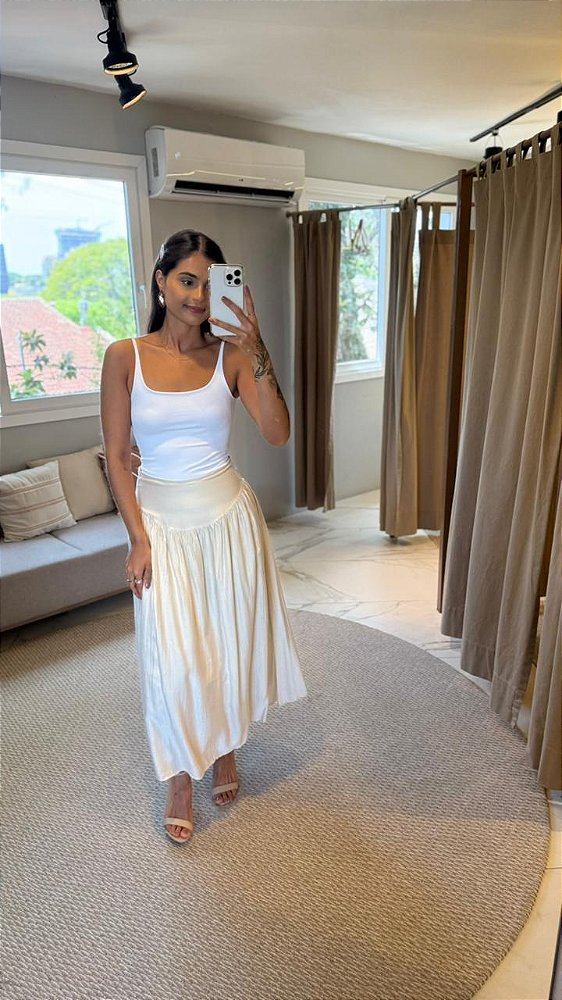 SAIA MIDI FLUIDA ROSA