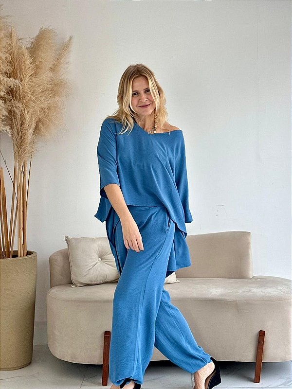 CONJUNTO LOUISE AZUL