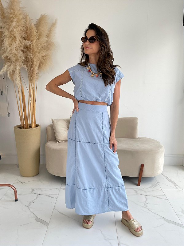 CONJUNTO CLARA AZUL