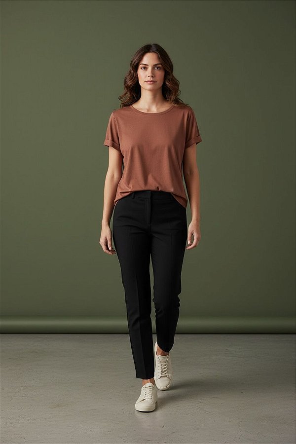 BLUSA VALENTINA MARROM