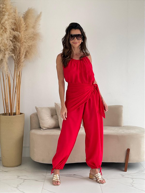 MACACÃO SALOMÉ VERMELHO