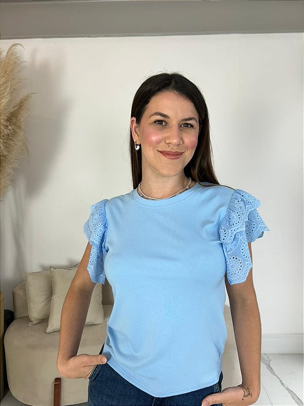 BLUSA LAIS AZUL