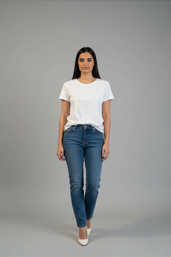 BLUSA PEDRARIAS BRANCO