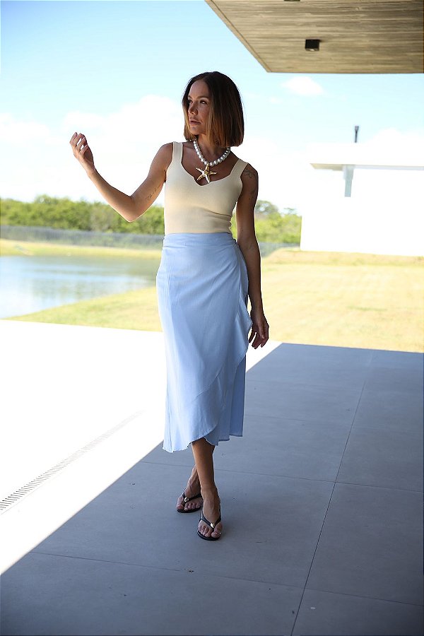 SAIA CACHECOUER BIA AZUL