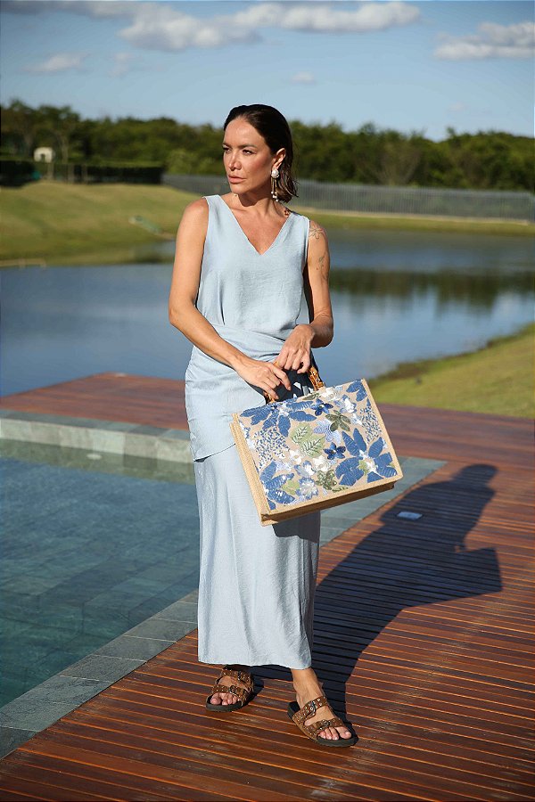 VESTIDO ANELISE AZUL